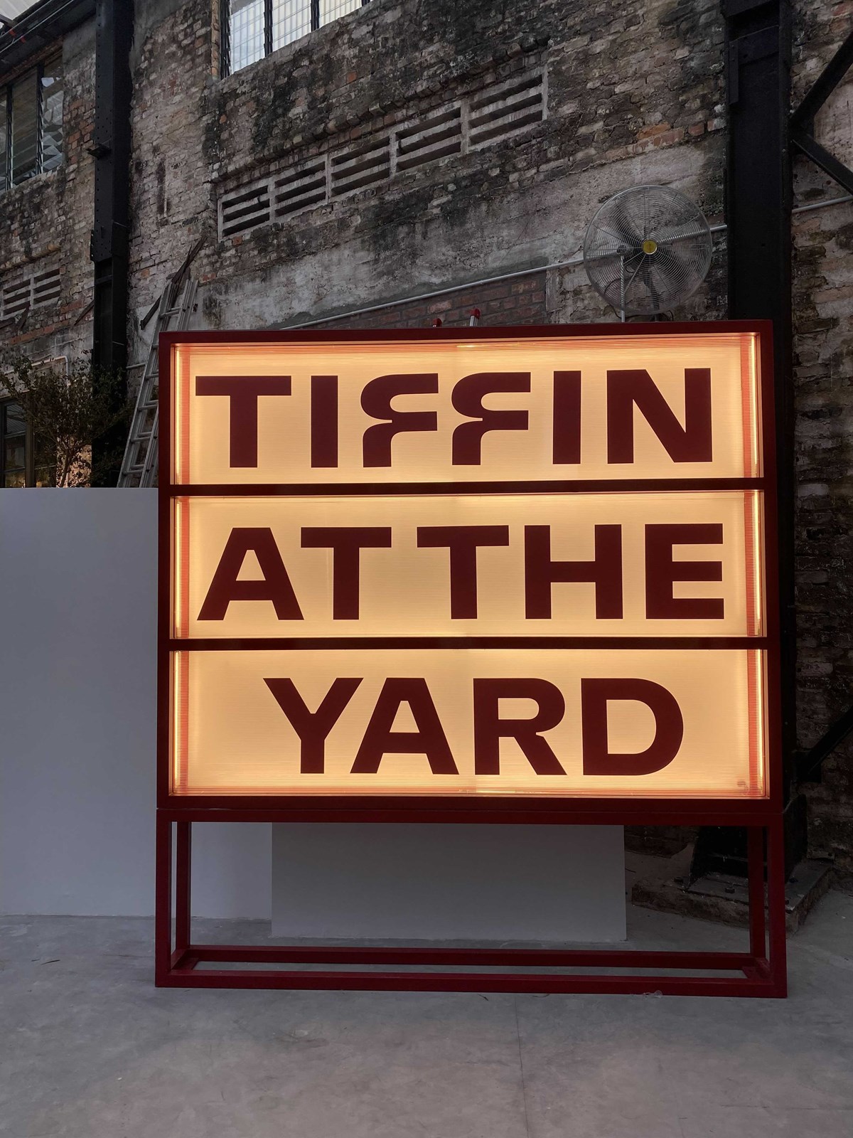 Tiffin at the yard sentul depot